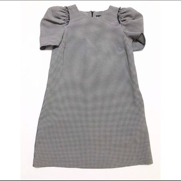 Zara B/W Houndstooth Dress - Picture 1 of 5